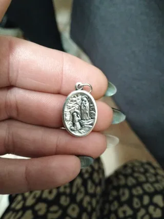 Ciondolo Medaglietta Argento