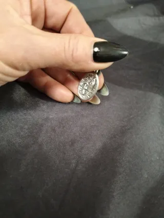 Ciondolo Medaglietta Argento