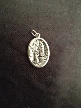 Ciondolo Medaglietta Argento