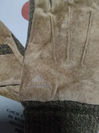Guantes Hombre Privata Beige y Marrón nuevo.