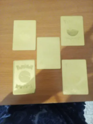 Lote de 5 cartas Pokémon