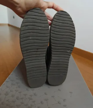 Stivali in pelle blu donna tg 37