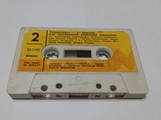 Casete 5ª Sinfonía Tchaikovsky