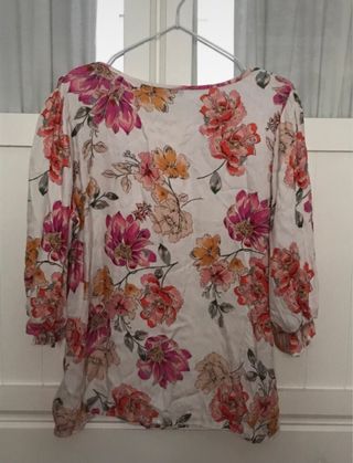 Blusa floral talla 44