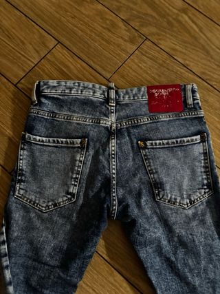 Jeans Dsquared2 Blu Lavaggio Acido