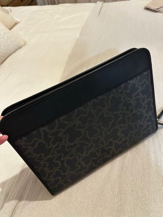 Carpeta Tous Original Negra y Marrón