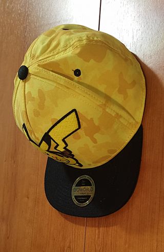 Gorra Pokémon original broche strapback.