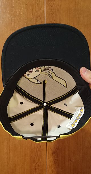 Gorra Pokémon original broche strapback.