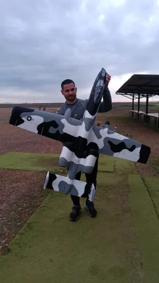 Avión RC A10 Thunderbolt V2 FMS Twin 70mm