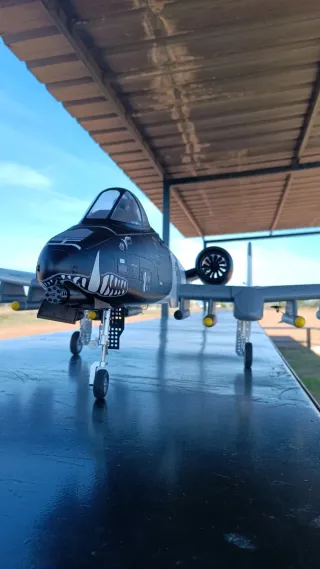 Avión RC A10 Thunderbolt V2 FMS Twin 70mm