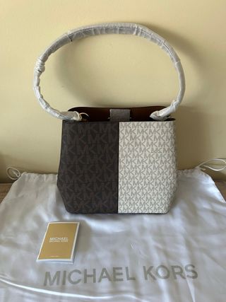 Bolso Michael Kors bicolor Beige/Marrón