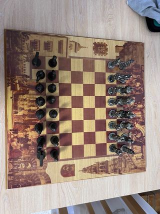 Tablero de ajedrez histórico