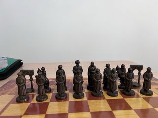 Tablero de ajedrez histórico