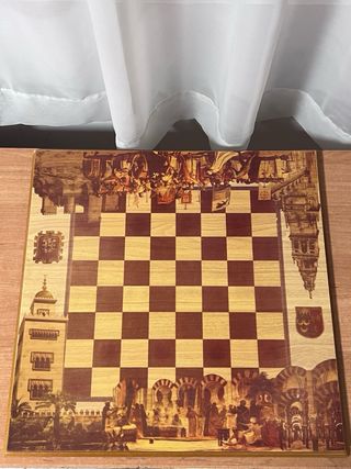 Tablero de ajedrez histórico
