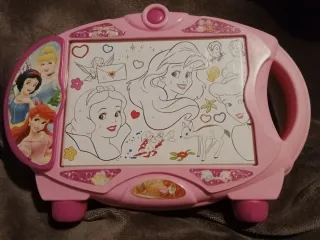 Proyector Dibujos Princesas Disney Rosa