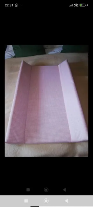 Cómoda cambiador bebé blanca