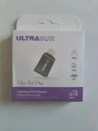 iPhone Lightening to USB adaptor OTG