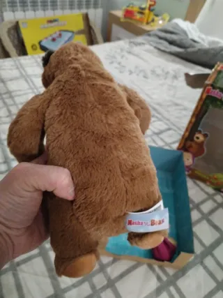 Masha y el Oso Peluche y Muñeca