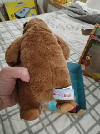 Masha y el Oso Peluche y Muñeca