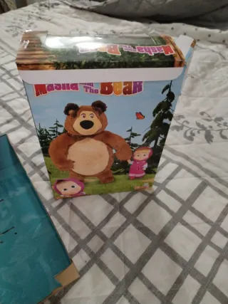 Masha y el Oso Peluche y Muñeca