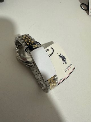 Reloj U.S. Polo Assn. Mujer Oro/Plata