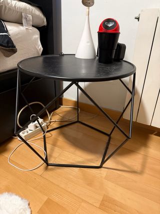 Tavolo ausiliario in metallo nero Maison du Monde