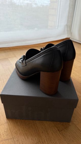 Mocasines NeroGiardini Negros Talla 37