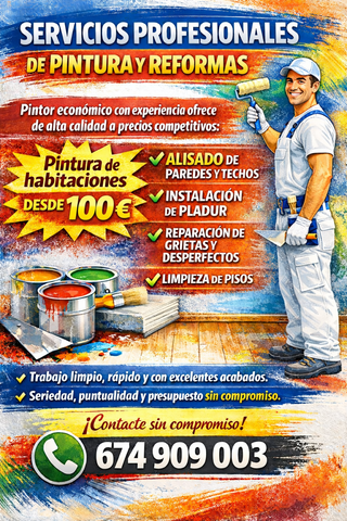 SERVICIOS PROFESIONALES DE PINTURA Y REFORMAS