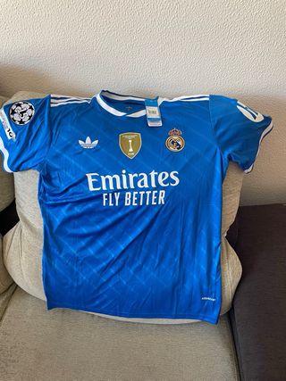 Camiseta Adidas Real Madrid XL Azul