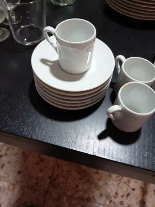 Juego de café de porcelana fina
