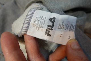 Sudadera Fila Gris con Cremallera