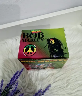 Caneca Bob Marley Cerâmica Multicolor Amarela