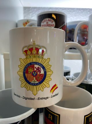 Taza Policía Nacional mod.1