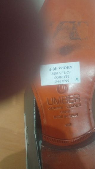 Zapatos de piel para caballero