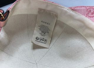 Gorra Gucci Rosa GG