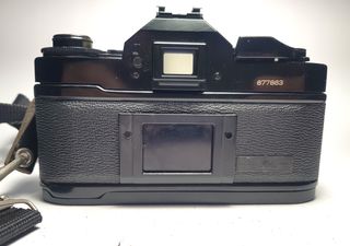 Canon A-1 + Lente FD 50mm f/1.8 SC