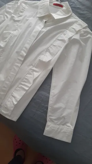 Camisa Carolina Herrera Algodón Talla 38