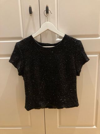 Cuerpo fiesta negro brilli brilli