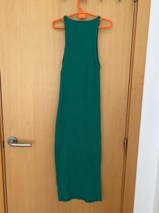 Vestido verde Zara