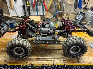 Coche RC Suzuki Samurai Azul