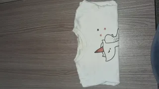 Maglietta bianca unicorno Be Unique