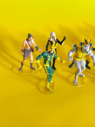 figuras raras PVC Spiderman Marvel fascículos