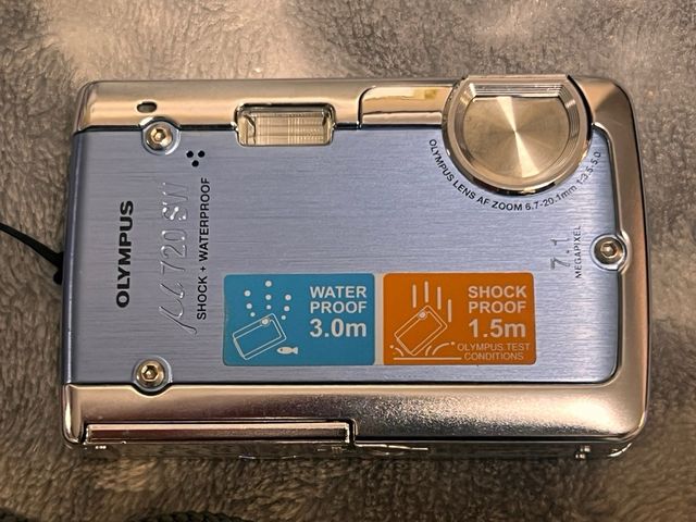 Olympus \mu 720 SW FULL SET - Caja original + Tarj