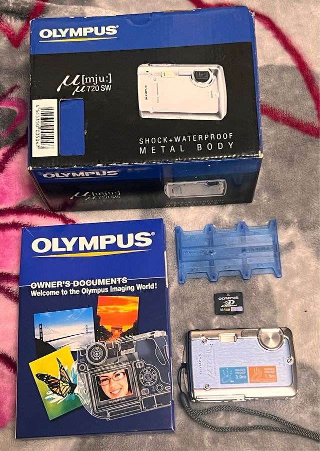 Olympus \mu 720 SW FULL SET - Caja original + Tarj