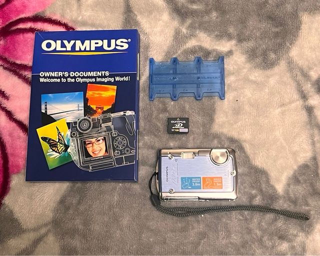 Olympus \mu 720 SW FULL SET - Caja original + Tarj