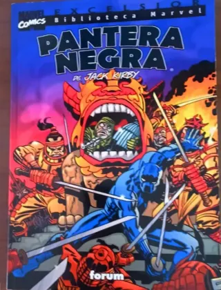 Biblioteca Marvel pantera negra de Jack Kirby
