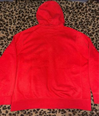 Sudadera Nike Roja Cremallera Capucha