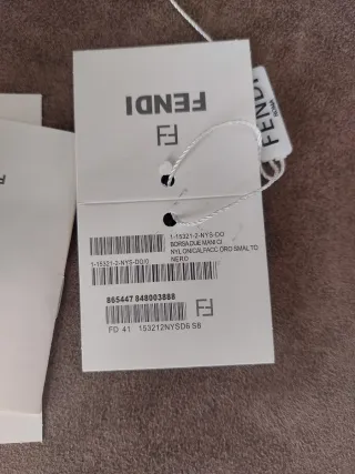 Mini Baguette Fendi Nera