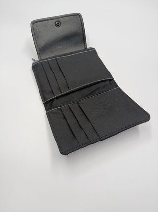 Monedero/Cartera Serpiente Gris y Negro