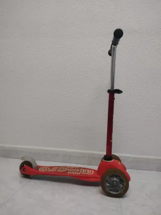 Patinete Mini Micro 3 Ruedas Rojo